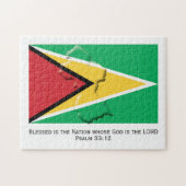 Puzzle GUYANA | Blessed Nation | DRAPEAU GUYANAIS (Horizontal)
