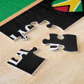 Puzzle Guyana Drapeau & Guyana pays / Guyana (Côté)