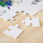 Puzzle Gwangju Corée du Sud Skyline (Côté)