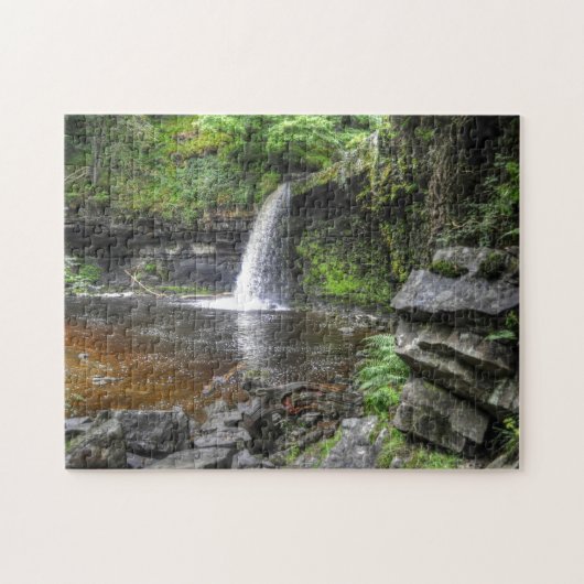 Puzzle Gwladys Sgwd aux chutes de Pontneddfechan, Pays de (Horizontal)