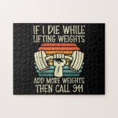 Puzzle Gymnase Si Je Mouds Lifting Peser Drôle Exercice F (Horizontal)