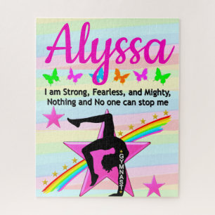 PUZZLE GYMNAST FORT, INCRAINTE ET PUISSANT