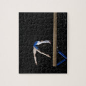 Puzzle Gymnaste (9-10) retournant sur le faisceau de bala (Vertical)