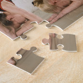 Puzzle Gymnaste posant à l'envers (Côté)