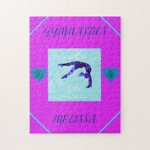 Puzzle GYMNASTICS personnalisé.