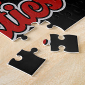 Puzzle Gymnastique ADD NOM Gymnaste Saut au sol Athlète (Côté)