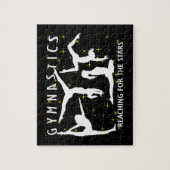 Puzzle Gymnastique atteignant pour les étoiles (Vertical)