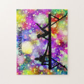 Puzzle gymnastique avec poutre de balance. (Vertical)