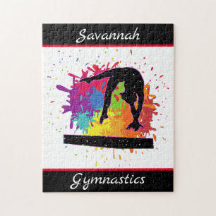 Puzzle Gymnastique Balance Paint Splatter