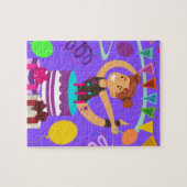 Puzzle Gymnastique fête d'anniversaire (Horizontal)