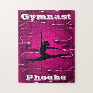 Puzzle Gymnastique Magenta Wet Paint