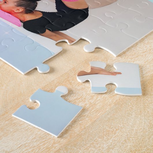 Puzzle Gymnastique Pastel Arc-en-ciel Gradient 3 Photo Pe (Côté)