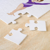 Puzzle Gymnastique personnalisation gymnaste fille puzz d (Côté)