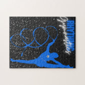 Puzzle Gymnastique rythmique Ruban et étoiles (Horizontal)