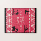 Puzzle Gymnastique Saint-Valentin (Horizontal)