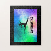 Puzzle Gymnastique Saut de Commutation Aquarelle (Vertical)