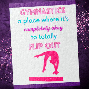 Puzzle Gymnastique un endroit où il est correct de perdre