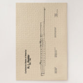 Puzzle H. L. Hunley - Plan directeur des navires SD (Vertical)