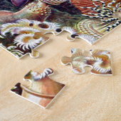Puzzle Haeckel Sea Anemone Ocean Life Nature Art Peinture (Côté)