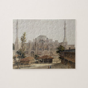 Puzzle Haghia Sophia, Constantinople, pub. 1852 (couleur