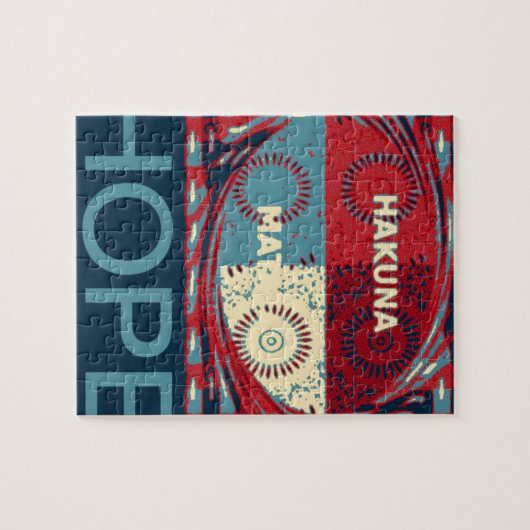 Puzzle Hakuna matata (Horizontal)