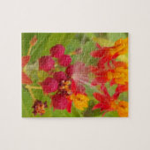 Puzzle Hakuna Matata adorable bourgeons de fleurs vert ro (Horizontal)
