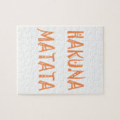 Puzzle Hakuna Matata - Art Tribal Africain (Horizontal)