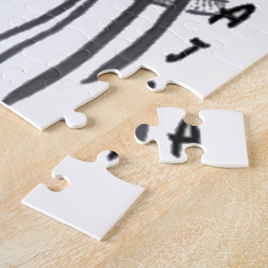 Puzzle Hakuna Matata Fish Art Imprimer (Côté)