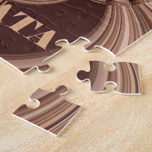 Puzzle Hakuna Matata Kenya Giraffe Safari tissé Sourveni (Côté)