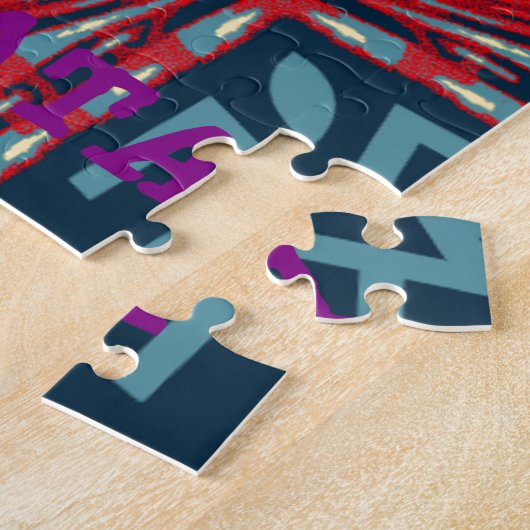 Puzzle Hakuna Matata Texte Hope Art Abstrait Design d'imp (Côté)