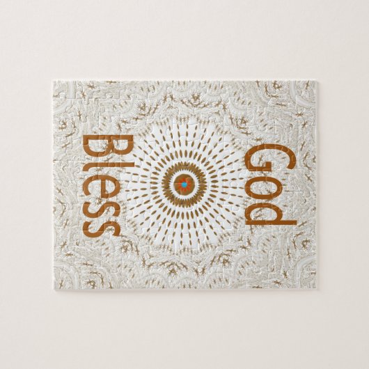 Puzzle Hakuna Mtata Dieu béni (Horizontal)