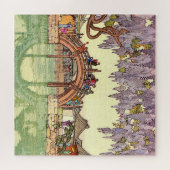 Puzzle Half Moon Bridge Yoshida Toshi 1941 (Horizontal)