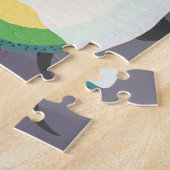 Puzzle Halloween A-BOO-Cado Éffrayant Cute Avocado Ghosts (Côté)