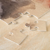 Puzzle Halloween Akita Avec Peur Citrouille (Côté)