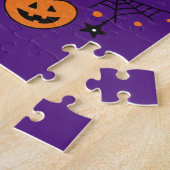 Puzzle Halloween/Automne/Automne/citrouille/chat (Côté)