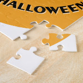 Puzzle Halloween Bats Orange (Côté)