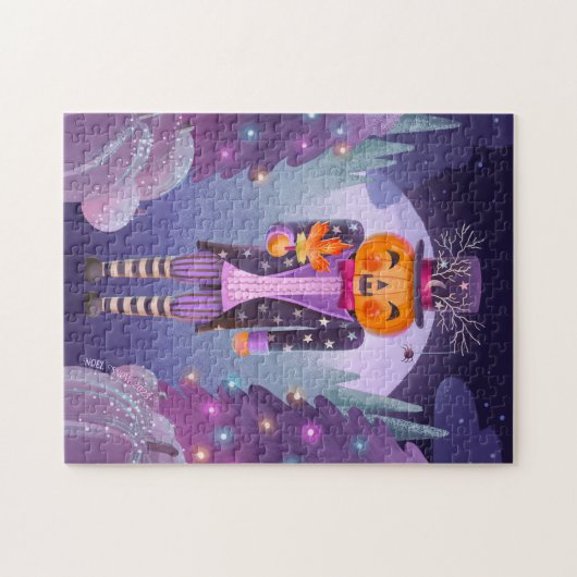 Puzzle Halloween Citrouille Nutcracker (Horizontal)