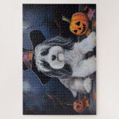 Puzzle Halloween Citrouilles Havanais effraie (Vertical)