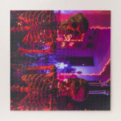 Puzzle Halloween Crânes Horreur (Horizontal)