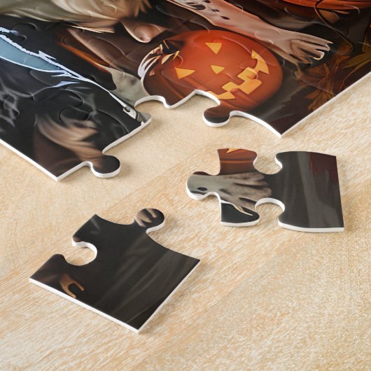 Puzzle Halloween Éffrayant (Côté)