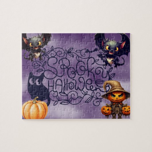 Puzzle Halloween effrayant (Horizontal)