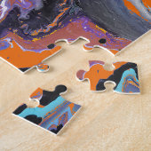 Puzzle Halloween éffrayant Design Couleurs traditionnelle (Côté)