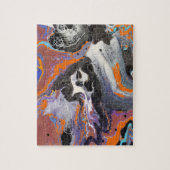 Puzzle Halloween éffrayant Design Couleurs traditionnelle (Vertical)