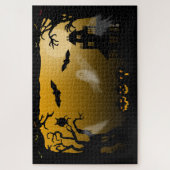 Puzzle Halloween éffrayant Haunted House (Vertical)