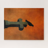 Puzzle Halloween Gothic Crow (Horizontal)