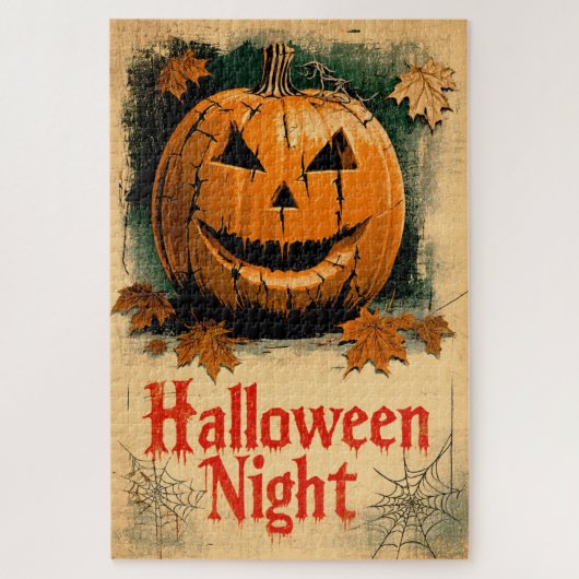 Puzzle Halloween Graphic – 1960s Inspired Series (Vertical)