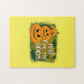 Puzzle Halloween Here (Horizontal)