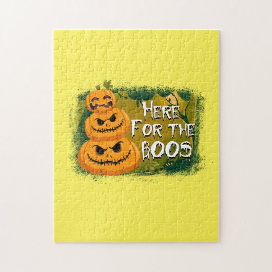 Puzzle Halloween Here (Vertical)