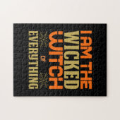 Puzzle Halloween Je Suis La Méchante Sorcière De Tout (Horizontal)