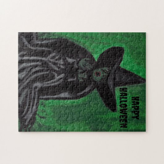 PUZZLE HALLOWEEN MELTING WITCH (Horizontal)